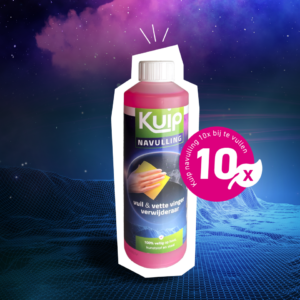 Kuip ontvetter navulling